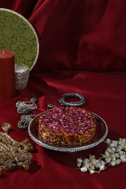 ROSE GULKAND MITHAI PIZZA