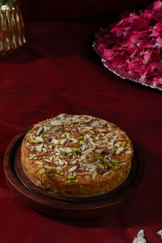 GUR BADAM MITHAI PIZZA