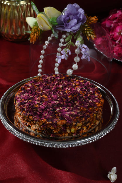 ROSE GULKAND MITHAI PIZZA