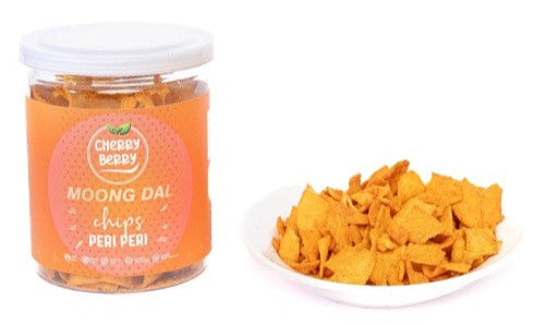 CHERRY BERRY MOONG DAL PERI -PERI CHIPS