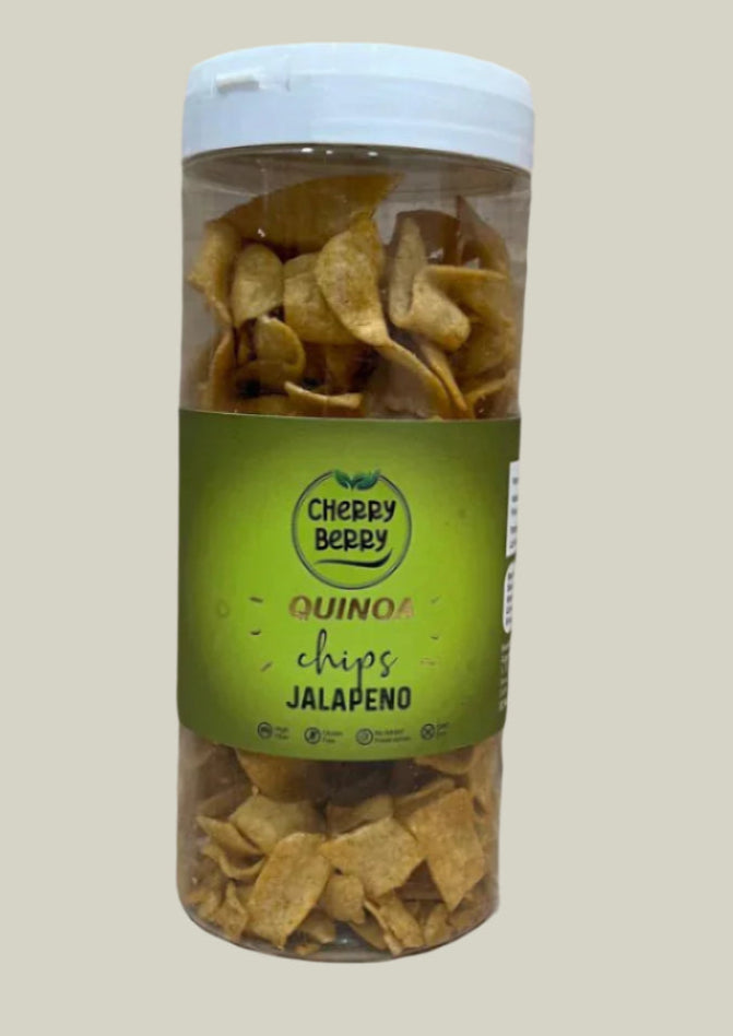CHERRY BERRY QUINOA JALAPENO CHIPS