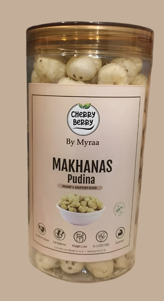 CHERRY BERRY PUDINA MAKHANA'S (80 Grams)