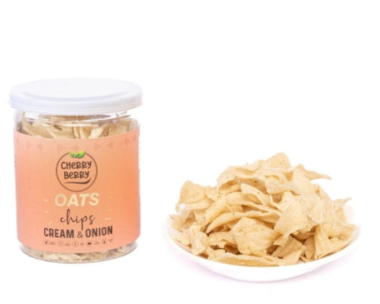 CHERRY BERRY OATS CREAM & ONION CHIPS
