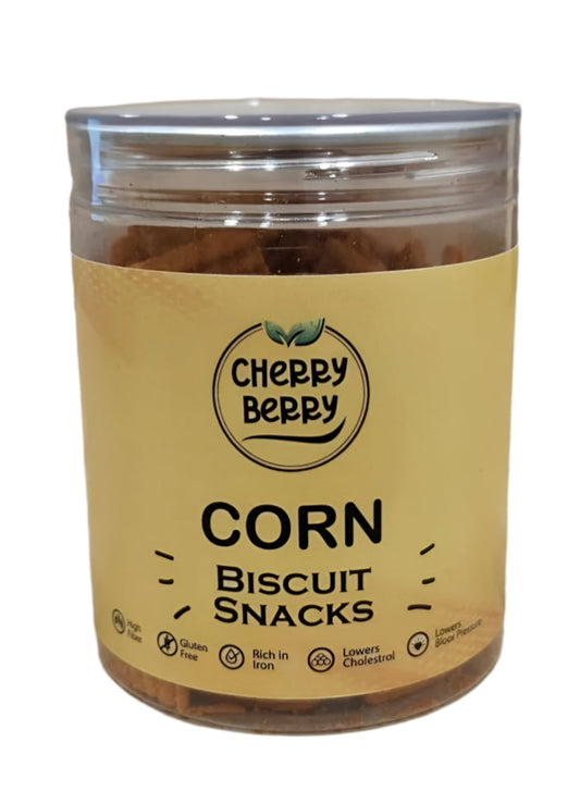 CHERRY BERRY CORN BISCUIT SNACKS (100gm)