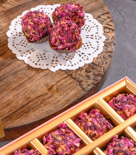 ROSE GULKAND LADDU